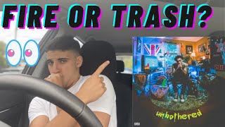 LIL SKIES  UNBOTHERED ALBUM REACTIONREVIEW [upl. by Neala]