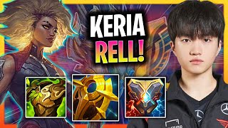 KERIA IS INSANE WITH RELL  T1 Keria Plays Rell Support vs Nautilus Season 2024 [upl. by Celeste]