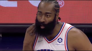 James Harden Balls Out In 76ers Debut 👀  BEST HIGHLIGHTS [upl. by Ehcar]