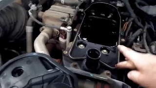 Ram Cummins CCV breather filter replacement [upl. by Einnaj]