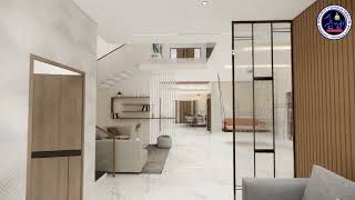 Elegant Duplex Home Interior  SRUSTI CONSULTANTS [upl. by Casta]