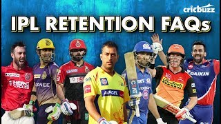 IPL Player Auction amp Retention Frequently Asked Questions [upl. by Agee]