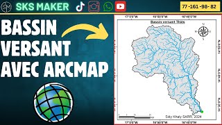 Comment extraire un bassin versant sur ArcGIS [upl. by Coretta334]