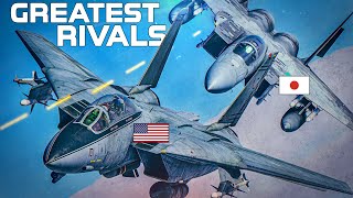 How To Get a Melee Kill  F14B Tomcat Vs F15 Eagle  DOGFIGHT  Digital Combat Simulator  DCS [upl. by Aracot]