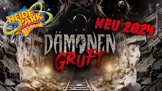 NEU 2024 im HEIDE PARK DÄMONEN GRUFT  Der gruseligste DARK RIDE Deutschlands [upl. by Cheyney]