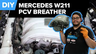 Mercedes E63 AMG Crankcase Breather Replacement 20032011 Mercedes W211 E55 AMG C219 CLS63 [upl. by Layap]