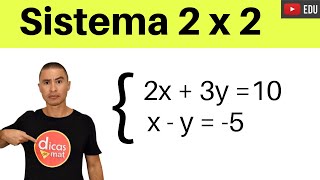 Rápido e Fácil  Sistemas Lineares 2x2  Exercícios [upl. by Raina490]