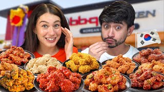 We Tried Every Korean Fried Chicken Flavor [upl. by Jany]