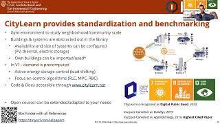 Designing GridInteractive Smart Communities using CityLearn [upl. by Felicio]