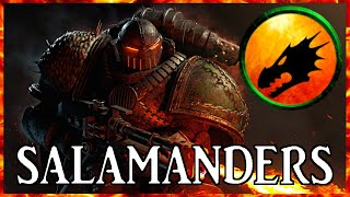 SALAMANDERS  Anvils of War  Warhammer 40k Lore [upl. by Eelnodnarb]