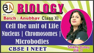 CELL THE UNIT OF LIFENUCLEUSCHROMOSOME MICROBODIES CLASS XI  BIOLOGY NEET 2025 [upl. by Shiri]