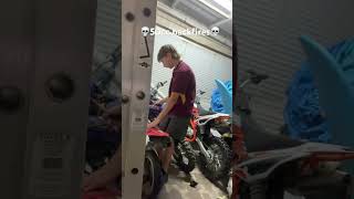 💀50cc backfires💀fypシ゚viral backfires dirtbike pitbike pitbikes motorcycle motorbike [upl. by Settle396]