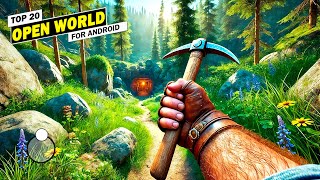 TOP 20 Mejores Juegos MUNDO ABIERTO Para Android amp iOS 2024 ✅ [upl. by Lerrud712]