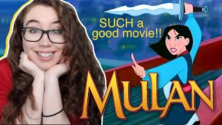 so anyways i love mingna wen  my first time watching mulan in YEARS movie commentary [upl. by Neddra]