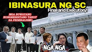 FINAL AND EXECUTORY ANG PAGBASURA NG SC SA KASO LABAN KAY DATING PANGULONG RODRIGO DUTERTE [upl. by Notsgnik]