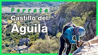 🧗 Via Ferrata Castillo del Águila  Gaucín  Málaga [upl. by Holub792]