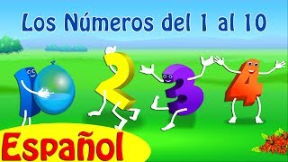 Los Números del 1 al 10 Learn Numbers 1 to 10  Canciones Infantiles en Español  ChuChu TV [upl. by Polky]