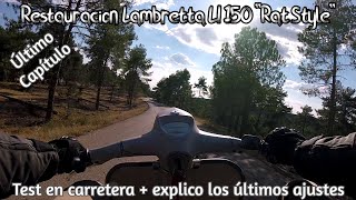 Restauración Lambretta LI 150 quotRat Stylequot  Capítulo Final  Test en carretera [upl. by Ecnatsnok392]