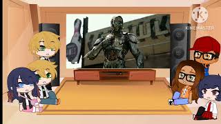 MLBMiraculous Ladybug react to Transformers The Last Knight TRF vs Cade and Cogman [upl. by Tiana656]