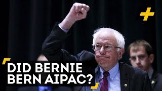 Did Bernie Sanders just burn AIPAC  AJ [upl. by Lleira]