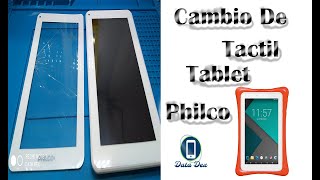 Como Cambiar Táctil De Tablet Philco [upl. by Ytissac]