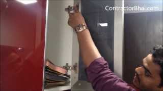 Aluminum Profile Shutters  Kitchen  by ContractorBhaicom [upl. by Hi241]