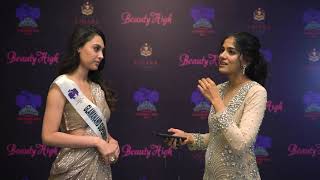 Media Interview of Glamanand Supermodel India 2021  Anisha Sharma [upl. by Elmajian70]