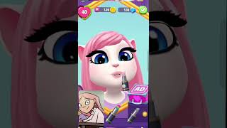 Diana from metal family makeover ☺️ mytalkingangela2cosplay clothing games dressingup [upl. by Suaeddaht]