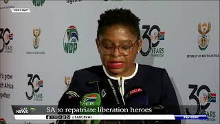 South Africa to repatriate liberation activists buried in other countries Ntshavheni [upl. by Noraa]