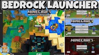 THE BEST Minecraft Bedrock Edition Launcher 2023 [upl. by Bander]