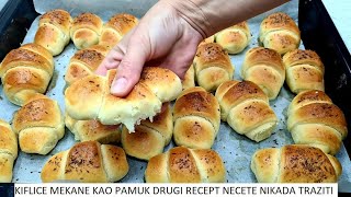 KIFLICE KAO DUSA MEKANE NECETE TRAZITI NIJEDAN DRUGI RECEPT KADA OVO PROBATE STARI RECEPT PROVEREN [upl. by Conni]