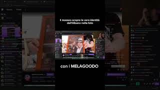 Il MASSEO riconosce un Albano nello sfondo twitch blur melagoodo masseo [upl. by Eustashe94]