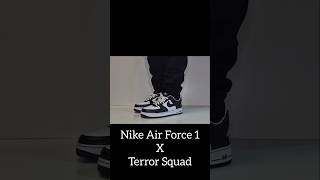 😍😍😍 BEST AIR FORCE 1 NIKE AIR FORCE 1 X TERROR SQUAD nike nikeairforce1 sneakers [upl. by Vilberg205]