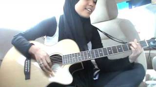 Aishiteru menunggu cover  NajwaLatif [upl. by Leahcir]