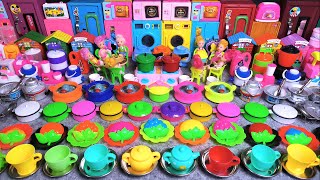 8 Minutes Satisfying with Unboxing Hello Kitty Sanrio Kitchen Set  Tiny ASMR Mini Cute Kitchen Set [upl. by Nitin210]