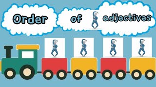 Kids grammar Order of adjectives Move from vague to clear [upl. by Eserehc221]