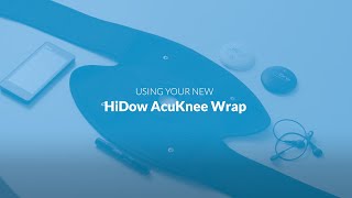 How To Use  Hidow Pro Touch  Knee Wrap [upl. by Griswold]