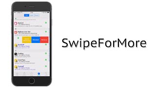 Quickly Install Remove and Queue Packages in Cydia  SwipeForMore Cydia Tweak Review [upl. by Larred]