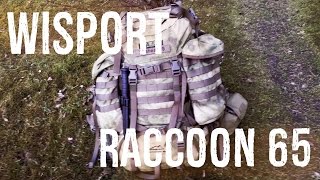 Wisport Raccoon 65 Liter Rucksack ATACS FG  Review [upl. by Appledorf]