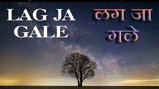 Lag Ja Gale ll Cover Song ll Rani Banerjee ll RagRagini [upl. by Pillow]