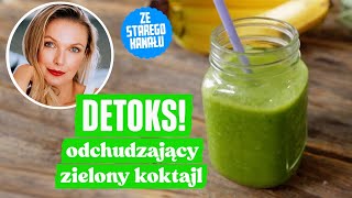 DETOKS Odchudzający zielony koktajl na kolację film ze starego kanału [upl. by Ramonda]