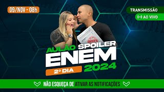 AULÃO SPOILER ENEM  2º DIA  MATEMÁTICA E CIÊNCIAS DA NATUREZA [upl. by Nalda]