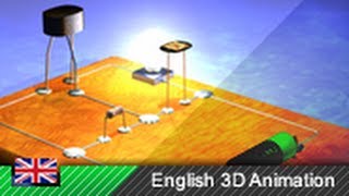 Transistor bipolar  How it works Animation [upl. by Amled]