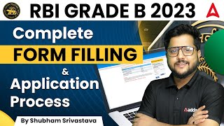 RBI Grade B Form Fill Up 2023  RBI Grade B Online Form 2023 Kaise Bhare [upl. by Ainak]