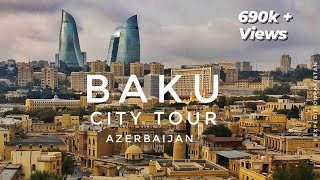 BAKU City Street Tour  Azerbaijan 2020 [upl. by Ibloc]