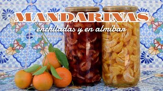 Mandarinas enchiladas y en almíbar [upl. by Onifled]