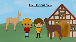 Lernvideo Die Höhenlinien HSU Grundschule [upl. by Connell]