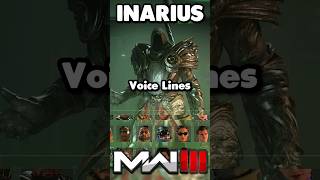 MW3  Inarius Voice Lines The Last One 👀 [upl. by Tik]