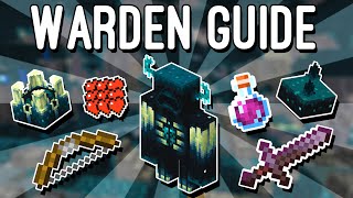 Minecraft Warden Guide  Everything You Need To Know  No Nonsense All Versions [upl. by Aro]