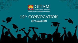 GITAM 12th Convocation  VIsakhapatnam Campus [upl. by Goar]